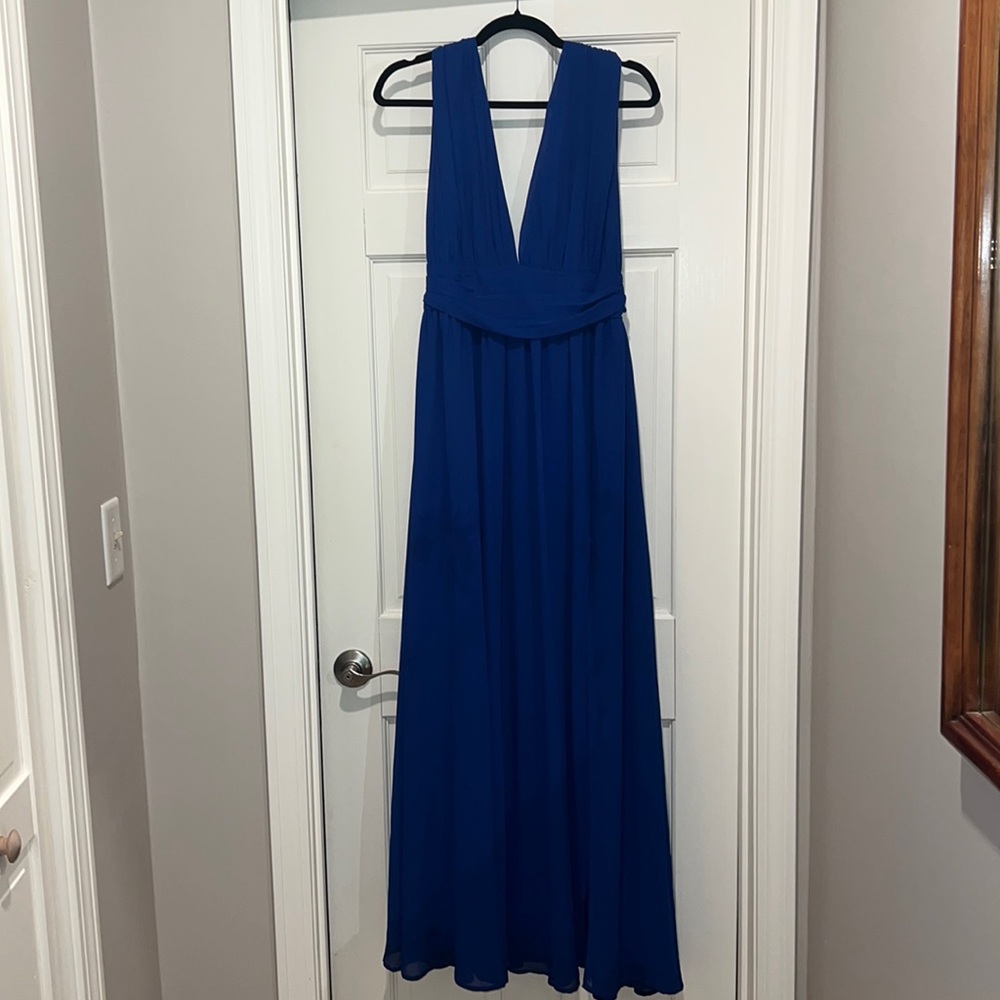 LuLu's Blue Maxi Dress